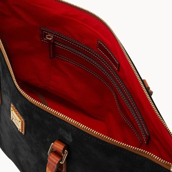 Dooney & Bourke - Suede Tote - Picture 7 of 8